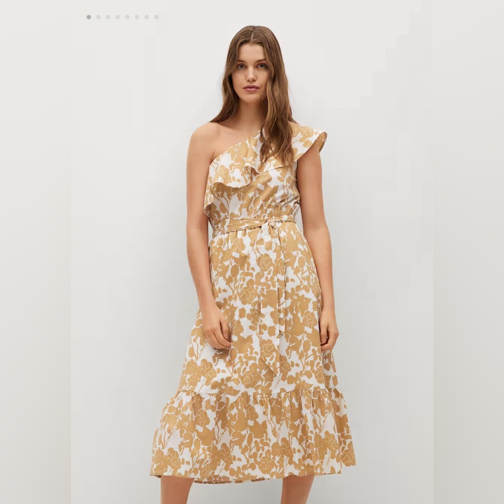 Printed cotton dress